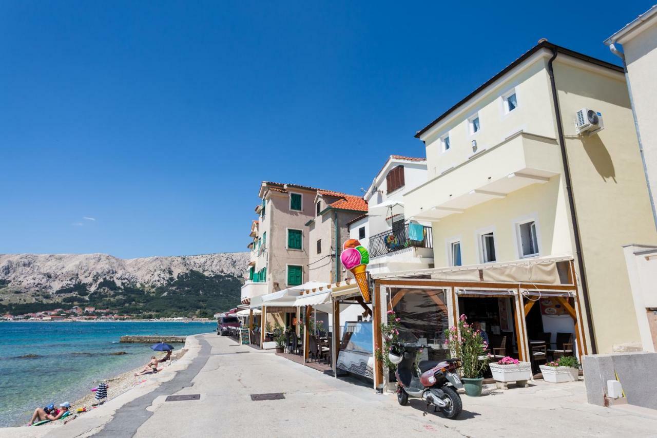 Apartmani Obala Baška Kültér fotó